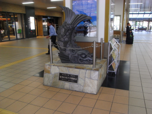 福知山駅 しゃちほこ